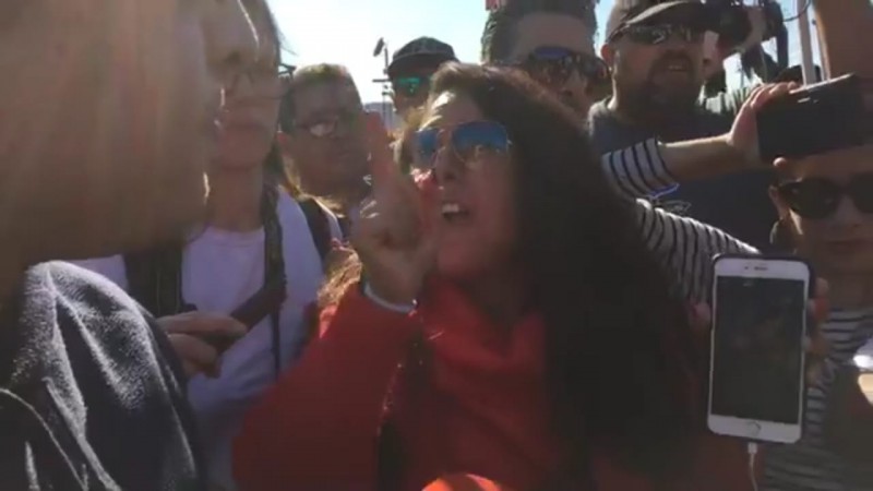 Se manifiestan contra la Caravana Migrante en Tijuana - Foto 1 