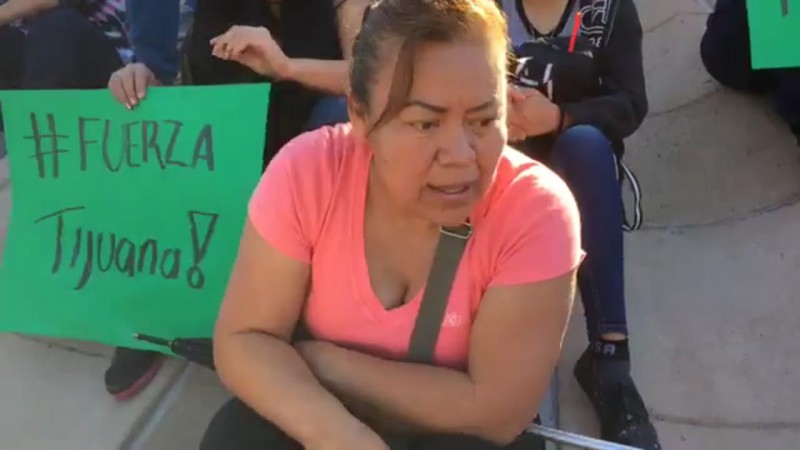 Se manifiestan contra la Caravana Migrante en Tijuana - Foto 3 