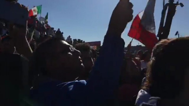 Se manifiestan contra la Caravana Migrante en Tijuana - Foto 7 