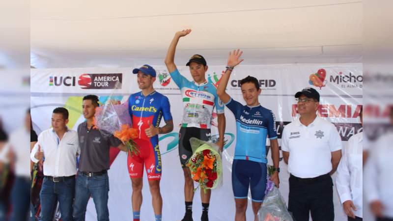 Por segunda ocasión, Orlando Garibay dominó la Vuelta Internacional Ciclista Michoacán 2018 