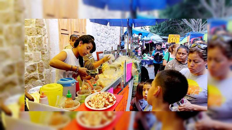 Cañas y futbolitos en Morelia, llegan los comerciantes a San Diego 