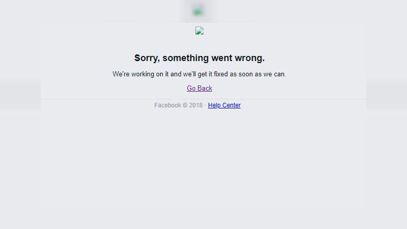 Nuevamente se cae Facebook 