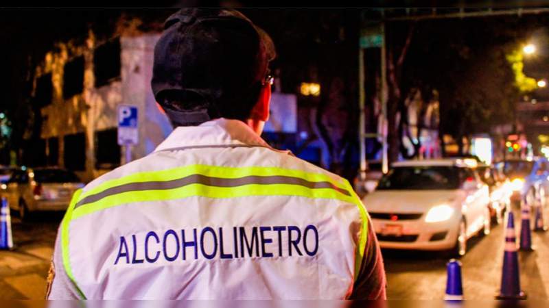 Policía Municipal de Morelia instalará alcoholímetro durante el fin de semana  
