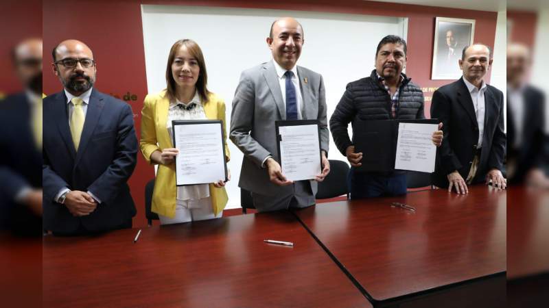 Firman convenio de colaboración educativa 