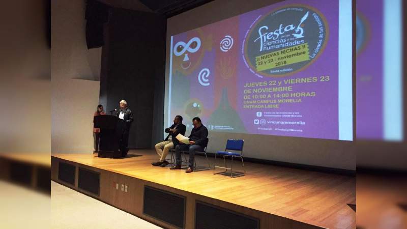 Inició la Fiesta de las Ciencias y las Humanidades 2018 en UNAM Campus Morelia - Foto 0 