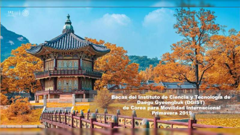Nicolaitas podrán realizar estudios de posgrado en Corea 