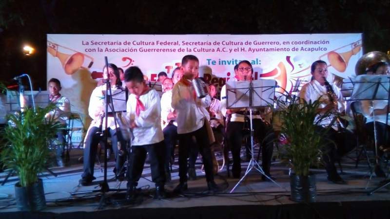 Inauguran el 9° Festival Regional de Bandas Sinfónicas de Música de Viento en Acapulco - Foto 0 