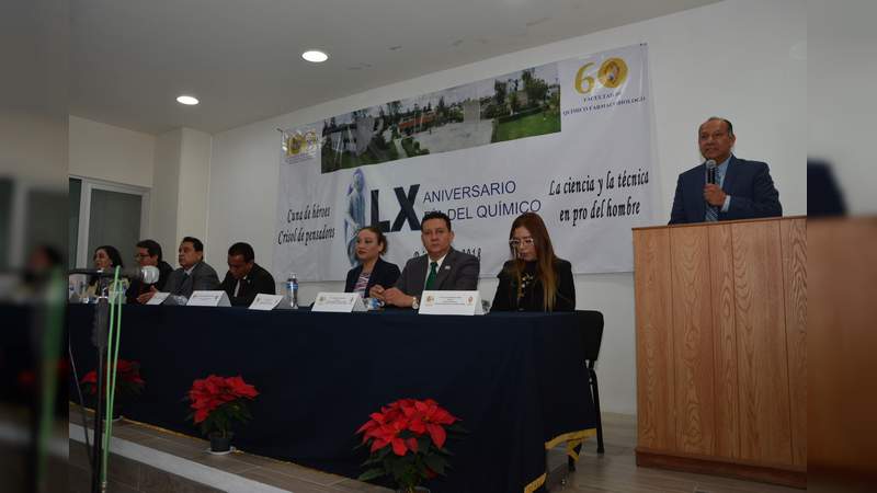 Con llamado a la unidad, Facultad de Químico Farmacobiología festeja su LX Aniversario 