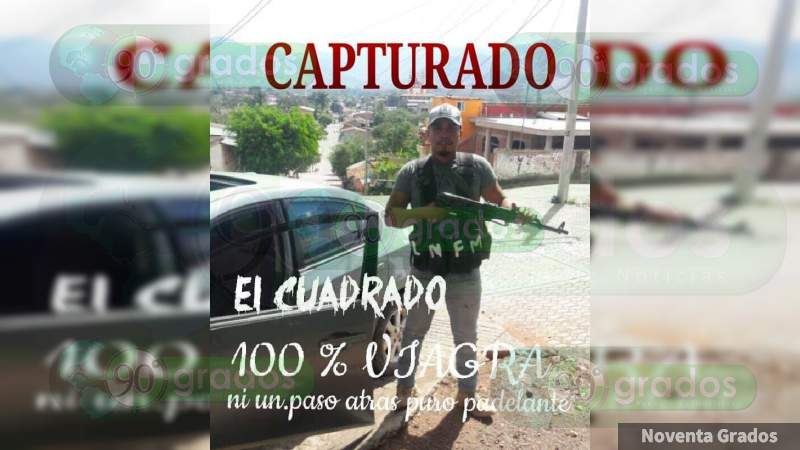 Detienen a jefe de sicarios de Los Viagras y a nueve personas en Michoacán 