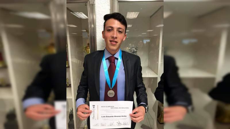 Dos medallas de Oro, tres de Plata y una medalla de Bronce obtiene la Delegación Michoacán en la XXVIII Olimpiada Nacional de Biología 