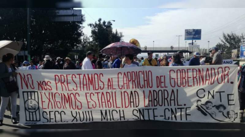 Inicia megamarcha de la CNTE ¡Tome sus precauciones! 