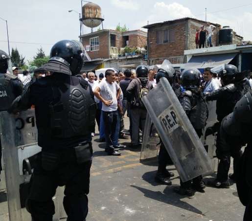 Enfrentamiento entre organizaciones transportistas en Morelia deja 40 lesionados - Foto 0 