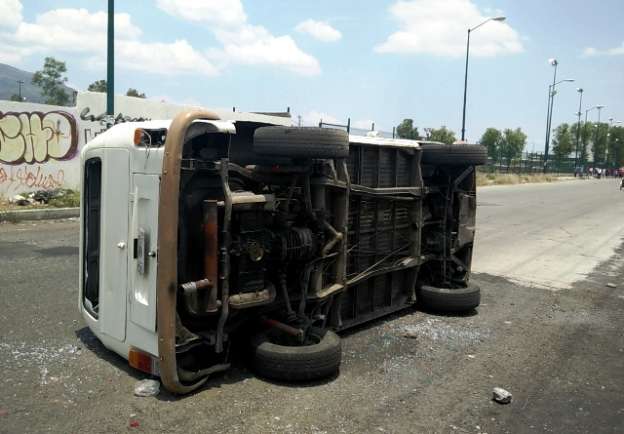 Enfrentamiento entre organizaciones transportistas en Morelia deja 40 lesionados - Foto 2 