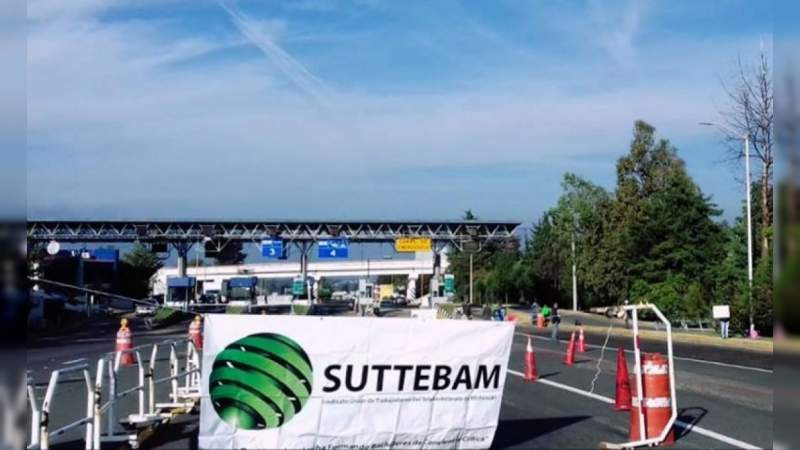 SUTTEBAM vuelve a tomar casetas de cobro en Michoacán 