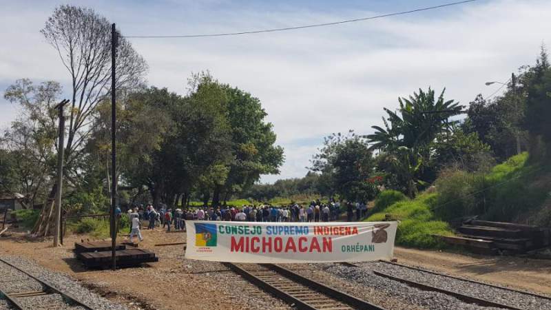 Jornada de lucha del Consejo Supremo Indígena de Michoacán: Respeto a los derechos de los pueblos originarios - Foto 0 