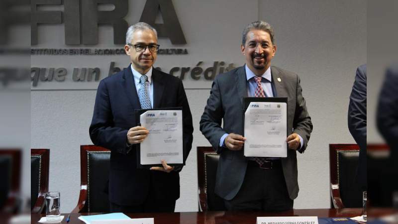 Signan UMSNH y FIRA convenio para difundir cultura de transparencia y acceso a la información en lengua Purépecha - Foto 1 