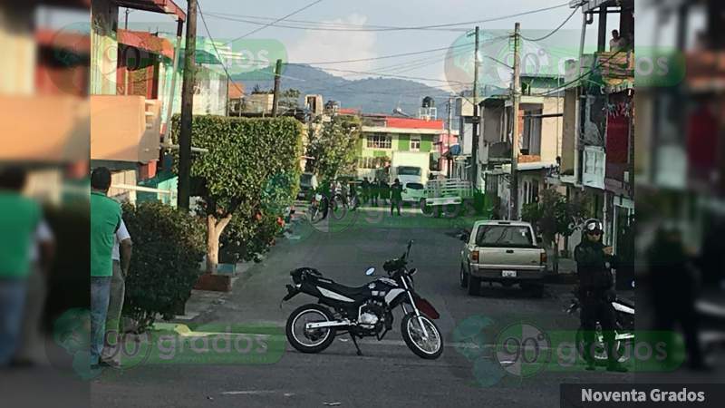 Acribillan a automovilistas, hay dos muertos, en Uruapan, Michoacán - Foto 1 