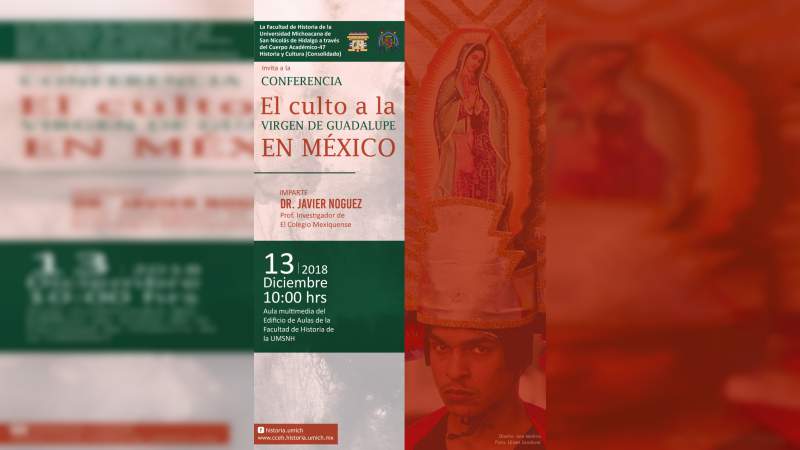 Ofrece conferencia Casa de Hidalgo sobre la devoción a la Virgen de Guadalupe 
