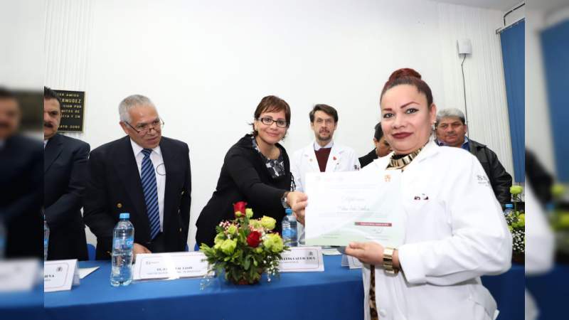 SSM reconoce a trabajadores del Hospital Civil de Morelia  