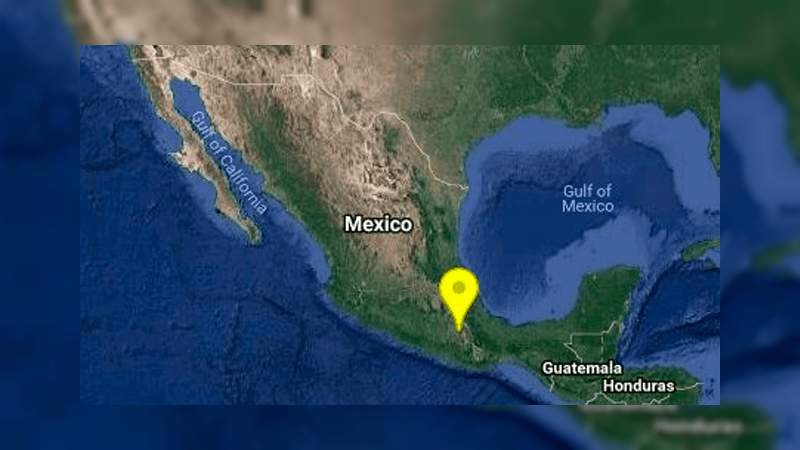 Se registra sismo de 4.3 en Oaxaca 