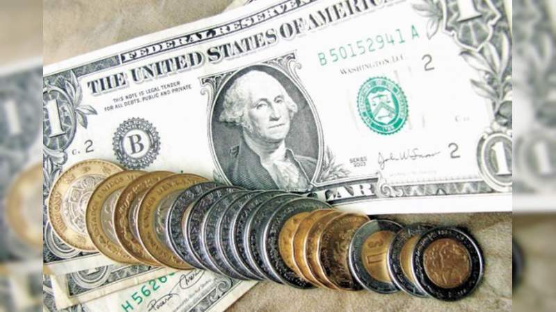 El dólar se vende a 20.66 pesos en bancos de la Ciudad de México 