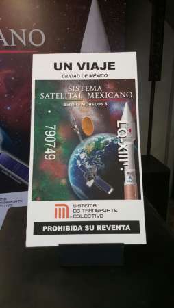 Inauguran exposición del Sistema Satelital Mexicano en el Metro - Foto 3 