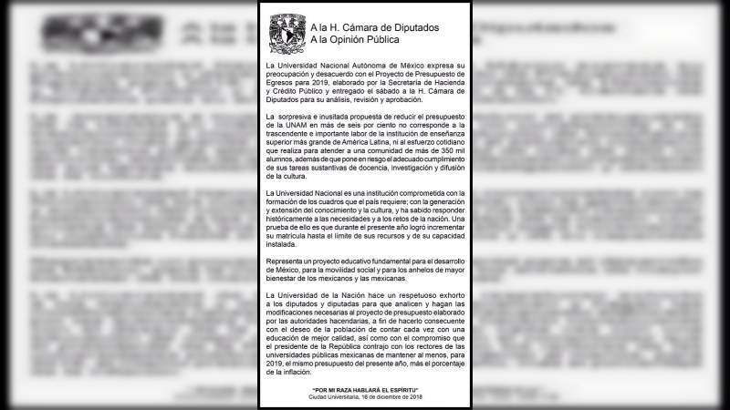 AMLO niega recortes a la Educacion: "Se va a hacer más con menos", asegura 