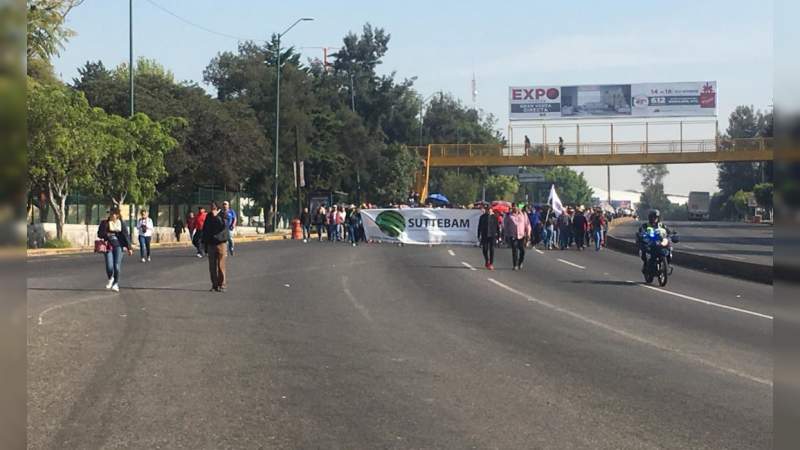 Inicia megamarcha en Morelia ¡Tome sus precauciones! 