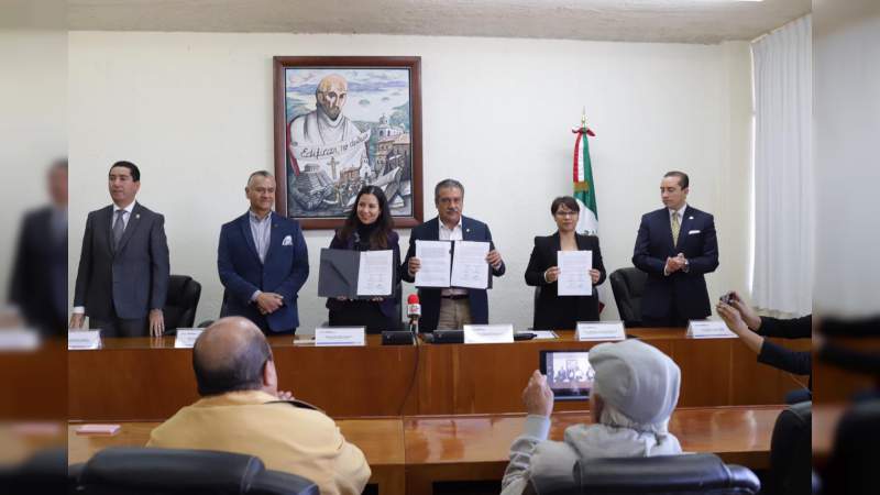 Ayuntamiento de Morelia y Coparmex firman convenio de colaboración - Foto 1 