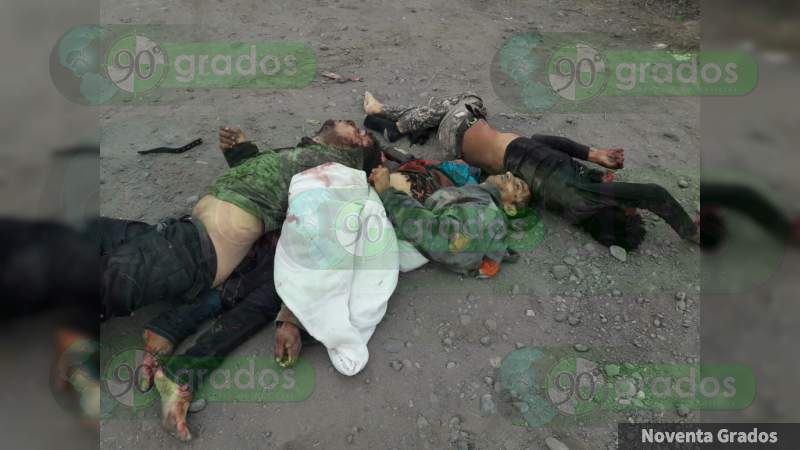 Ocho muertos en enfrentamientos en Buenavista, Michoacán - Foto 0 