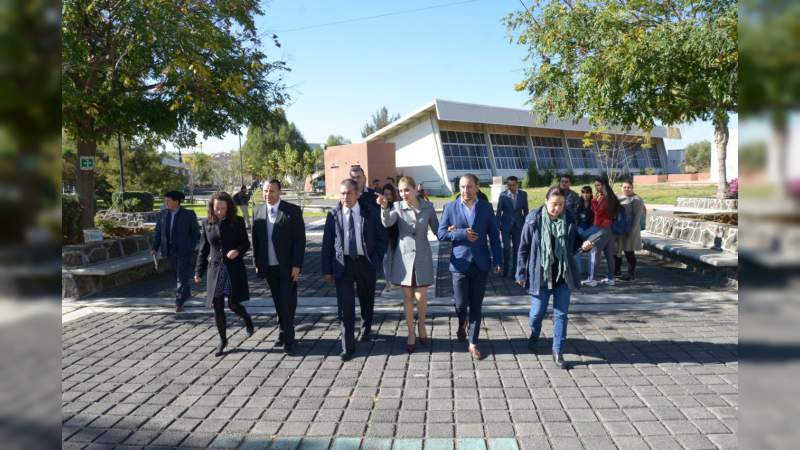 Apoyo total a la Universidad Tecnológica de Morelia: Raúl Morón Orozco  - Foto 1 