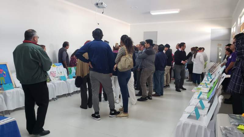 Con éxito concluye la 5ta Exposición de Arte “La expresión artística el proceso psicoterapéutico” en el Hospital Psiquiátrico  - Foto 4 