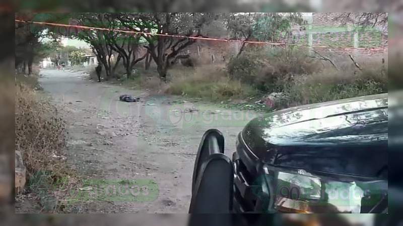 Asesinan a balazos a un hombre en Salamanca, Guanajuato