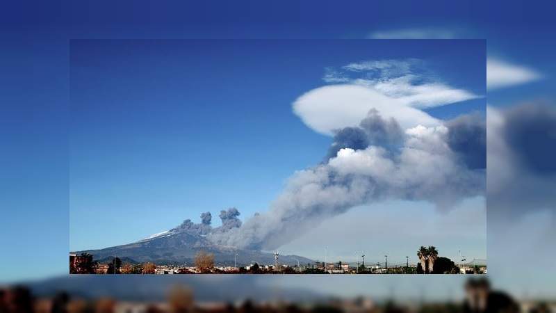 Erupción del volcán Etna provoca 150 terremotos en Italia 