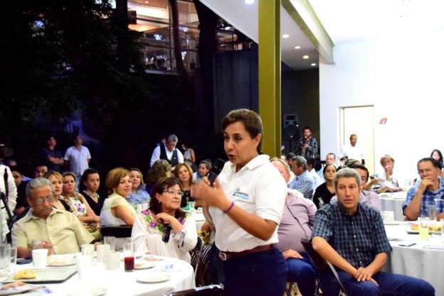 “Pondré reglas claras en mi gobierno y asumiré los costos”, dice Luisa María Calderón 