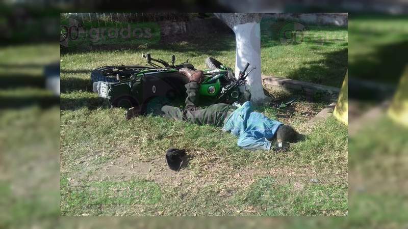 Asesinan  a un motociclista en Buenavista 