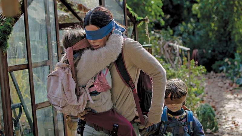 "Bird Box" es la película más vista en Netflix 