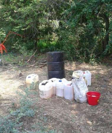 Localizan y destruyen narcolaboratorio al pie de una barranca en Gabriel Zamora, Michoacán - Foto 2 
