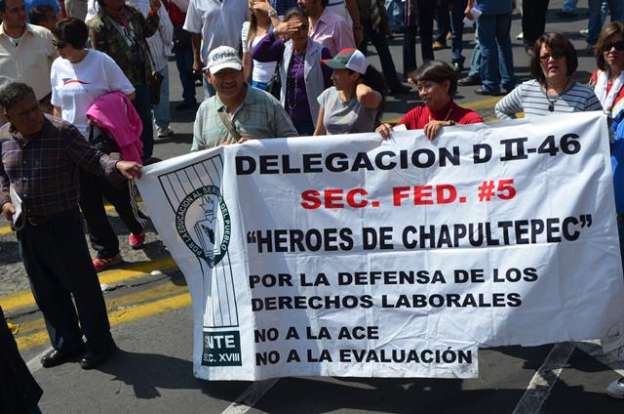 Habrá caos vial en Morelia por marchas del CNTE 