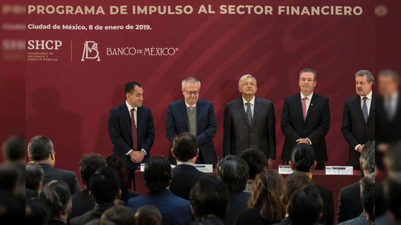 Presentan Programa de Impulso al Sector Financiero 