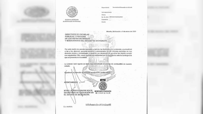 Pide SEE a escuelas, tolerancia en tiempos para alumnos 
