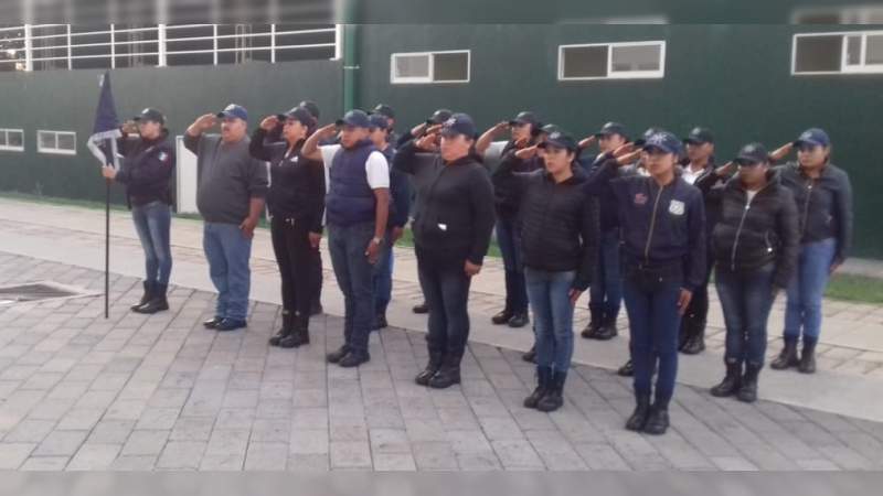 IEESSPP avanza en capacitación básica para policías de Michoacán. 