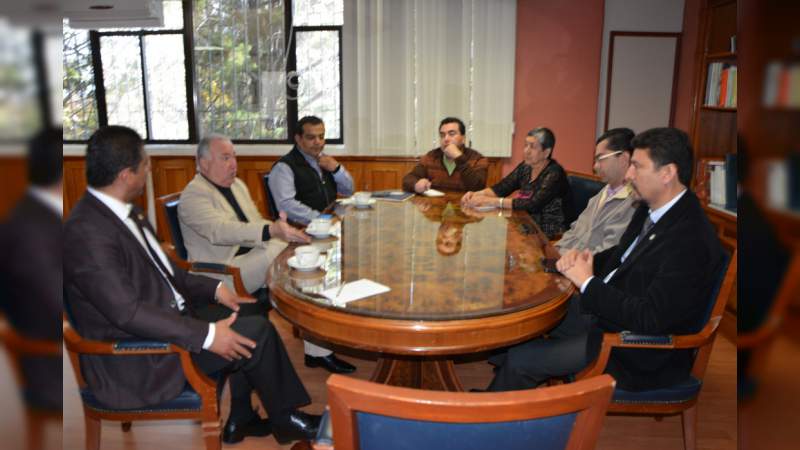 Se reúne Rector de la Universidad Michoacana de San Nicolás de Hidalgo con Oficial Mayor de la SEP - Foto 2 