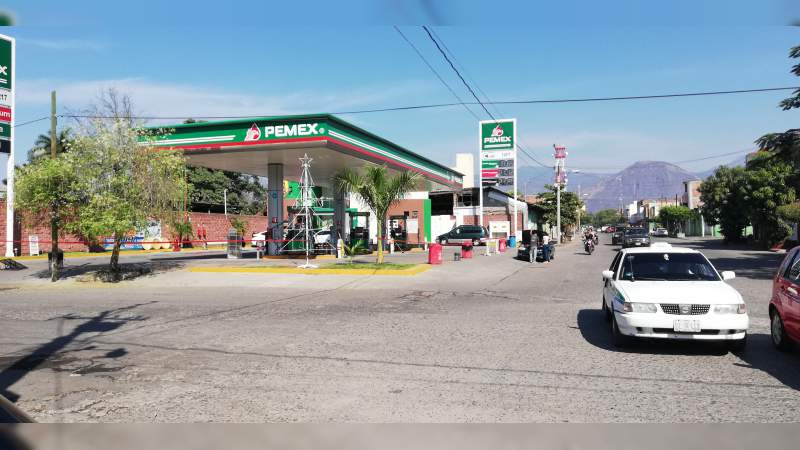 Relación de Gasolineras de Apatzingán con y sin venta de combustibles 