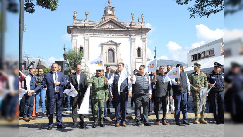 Arranca Gobernador operativo de Coordinación Regional en materia de Seguridad en Uruapan - Foto 2 