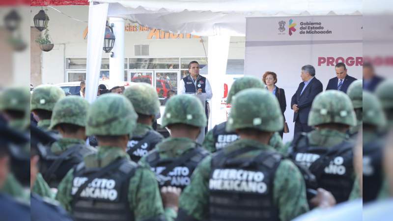 Arranca Gobernador operativo de Coordinación Regional en materia de Seguridad en Uruapan - Foto 4 