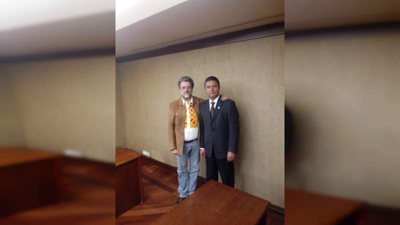 Raúl Cárdenas se reúne en CdMx con autoridades de la SEP 