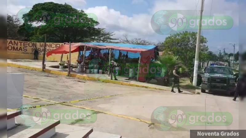 Sujetos armados asesinan a persona en florería en Coatzacoalcos, Veracruz  