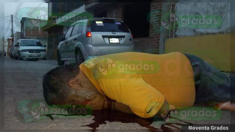 Lo ejecutan a tiros en calles de Irapuato, Guanajuato  