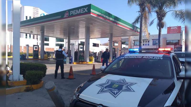 Policía Michoacán participa en operativos para traslado de gasolina 
